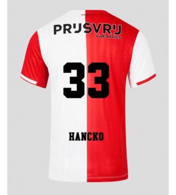 Feyenoord David Hancko #33 Hemmatröja 2023-24 Kortärmad